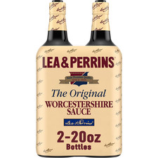 Lea & Perrins Worcestershire Sauce, 2-Pack (20 fl oz each), 40 fl oz Total Sauce price