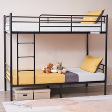 Twin Over Twin Bunk Bed for Kids Adult Children Home Furniture Iron-Framed 2025 Bunk Bed price