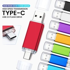 USB C Type-C OTG Flash Drive Dual USB Memory Stick Metal 4GB 8GB-128GB Flash Drives price