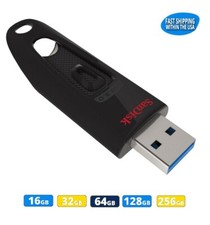 Sandisk 16GB 32GB 64GB 128GB 256GB 512GB Ultra CZ48 USB 3.0 Flash Drive Lot Flash Drives price