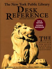 The New York Public Library Desk Reference - Hardcover - VERY GOOD Encyclopedias & Reference Publications price
