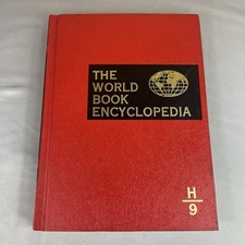 1970 Edition The World Book Encyclopedia H9 Hardcover Vintage Book Encyclopedias & Reference Publications price