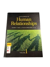 Encyclopedia of Human Relationships Reis Sprecher 2009 Volume 1 SAGE Reference Encyclopedias & Reference Publications price