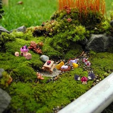 Selected 100 Pcs Fairy Garden Accessories, Mini Resin Animals, Miniature Figu... Garden Accessory price