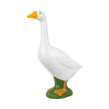 Mainstays Weather-Resistant Resin 20 Porch Goose Garden Statue Garden Accessory price