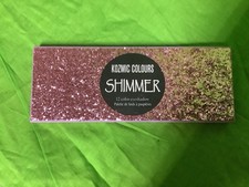 Kozmic Colors Shlmmer 12 Colors Eyeshadow Palette Matte Shimmer Eye Makeup Eyeshadow price