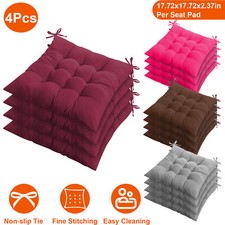 4 Pack Soft Chair Seat Pads Indoor Outdoor Garden Patio Seat Cushion Pillow Garden Cushion price