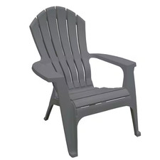 Outdoor Adirondack Chair Resin Patio Deck Garden Charcoal Stackable Weatherproof Garden Chair price