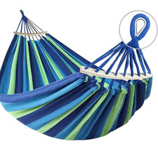 2 Person Double Camping Hammock Chair Bed Outdoor Hanging Swing Sleeping Garden Garden Chair price