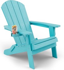 Outside Lawn Chair Foldable Adirondack Garden Folding Chairs W/Cup Holder Chair Garden Chair price