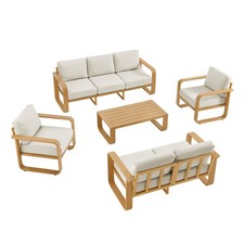 CHITA Modern Outdoor Chairs&Sofa,Patio Furniture w/Thick Cushions&Aluminum Frame Garden Chair price
