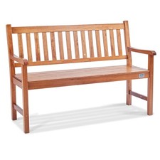 Outdoor Bench 50 in Wood Garden Bench 800 lbs Park Patio Yard Porch Bench Garden Bench price