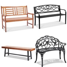 Outdoor Bench 48/50/63/46/38.8in Garden Bench Park Patio Yard Porch Bench Garden Bench price