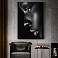 Black African Woman Canvas Painting Canvas Posters & Prints Canvas Wall Art Canvas Painting price