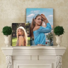 Custom Canvas Printing HD Print Your own Photo on Canvas Framed 1.25" Thickness Canvas Painting price