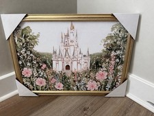 Hobby Lobby Sleeping Beauty Cinderella’s Castle Princess Canvas Print Painting Canvas Painting price