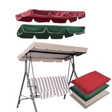Patio Outdoor Garden Swing 300D Canopy Replacement Porch Top Cover Seat 66"x45" Garden Swing price