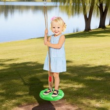Plastic Hanging Disc Swing For Garden Outdoor Adjustable Height For Playground Garden Swing price