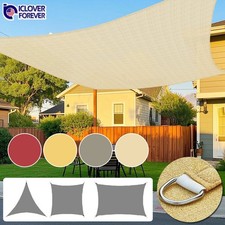 Sun Shade Sail Permeable Outdoor Patio Awning Garden Pool Canopy Shelter Cover Garden Awning price
