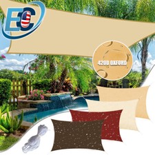Waterproof Shade Sail Patio Awning Outdoor Garden Pool Sun Canopy Shelter Cover Garden Awning price