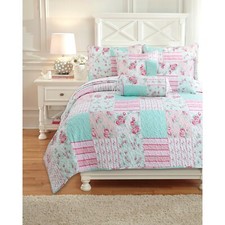 Flower Garden Girl Quilt Set, Bedspread, Coverlet, Daybed Set Garden Daybed price
