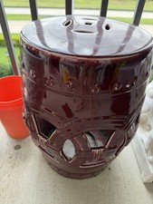 Burgundy Ceramic Eternity Garden Stool/Table Garden Stool price