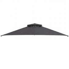 12 X 10 FT Patio Gazebo, Heavy Duty Gazebo Canopy Shelter w/Sturdy Metal Frame Gazebo price