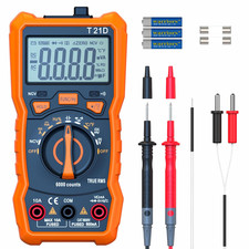 Auto-Ranging Digital Multimeter, TRMS 6000 Counts AC DC Voltmeter Ohm Volt Amp Other Test and Measurement Devices price