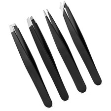 Tweezers Set Stainless Steel Eyebrow Remover Ingrown Hair & Splinter Remover Kit Tweezers price