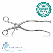 11" Curved Stainless Steel Precision Grip Clamp 1x1 Sharp Tip OR Grade Hand Tool Tweezers price