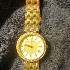 Studio Women's Quartz Dress Watch Gold Tone Roman Numeral Dial Metal Bracelet Wristwatches price