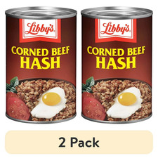 (2 pack) Libby's Corned Beef Hash, 37g Protein Per Serving, Canned Food, 15 oz. Food price