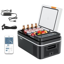 VEVOR Car Refrigerator 21QT/20L Compressor Electric Cooler Freezer 12/24V w/APP Freezers price