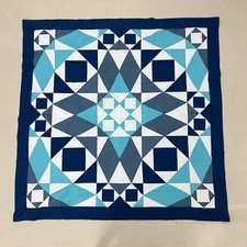Original Ocean Storm Baby Quilt Top 47x47" Pieced~ BABY/BED/Wall Decor Baby Bed price