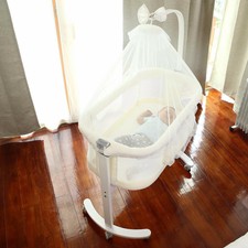 VILOBOS Baby bed Toddler Bedside Sleeper Infant Nursery Newborn Crib w/ Wheels Baby Bed price