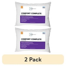 Mainstays Comfort Complete Bed Pillow, Standard/Queen (2 Pack) Pillow price