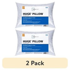 (2 pack) Mainstays Huge Overfilled Bed Pillow, Standard/Queen Pillow price