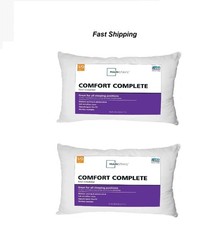 Mainstays Comfort Complete Bed Pillow, Standard/Queen (2 Pack) Pillow price