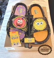 Men’s Size 11 Nickelodeon SpongeBob SquarePants Slide Sandals Slippers 100% EVA Men's Slippers and Sandals price