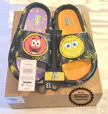 Men’s Size 13 Nickelodeon SpongeBob SquarePants Slide Sandals Slippers 100% EVA Men's Slippers and Sandals price