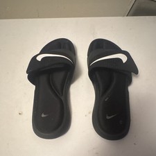 Nike Men's SolaSoft Ultra Comfort Nike Slide Sandal Slippers Black Size 12 Men's Slippers and Sandals price
