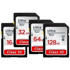 SD Card 64GB 128GB 256GB V10 16GB 32GB Normal Full Size Flash SD Memory Card Hig Memory Cards price