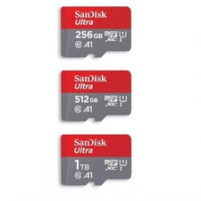 SanDisk Ultra 128GB 256GB 512GB 1TB 2TB Micro SD SDXC A1 C10 U1 HD Memory Card Memory Cards price