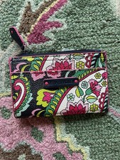 Vera Bradley Petal Paisley Coin Purse Wallet Card Holder Women's Card Holder price