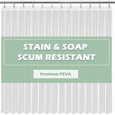 Clear Shower Curtain Liner 5g Heavy Duty PEVA Waterproof with 72''x72" New Shower / Bathroom Curtain price