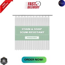 Clear Shower Curtain Liner 5g Heavy Duty Peva Waterproof with 72''x72' Shower / Bathroom Curtain price