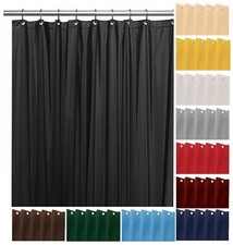 Magnetized PVC Shower Curtain Liner, Mildew Resistant, 70"x72", Hooks Optional Shower / Bathroom Curtain price