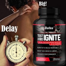 Test X180 Ignite Total Testosteron Booster for Men To Build Muscle, Strength Strength and Performance Products price
