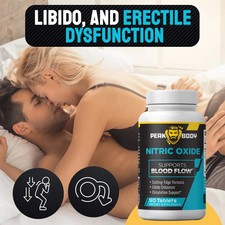 PeakBody Nitric Oxide 90 Tablets - Max Strength Blood Flow & Libido Support Strength and Performance Products price