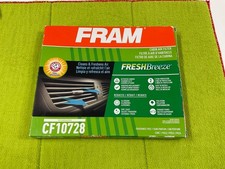 FRAM Fresh Breeze Cabin Air Filter CF10728 Arm & Hammer Hyundai Kia Odor Shield Pollen Filters price